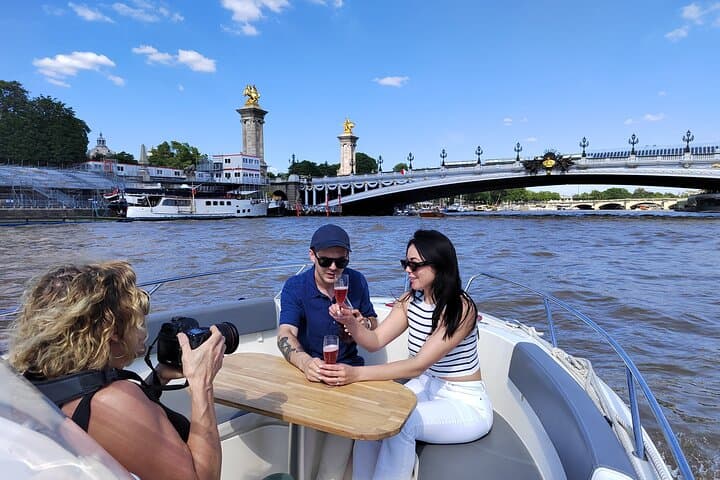 Paris Private Seine River Cruise with your Captain Guide