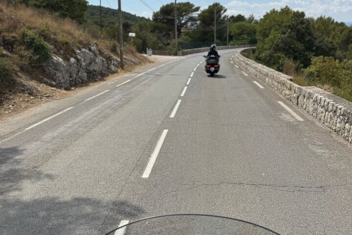 Private Tour EN Moto Goldwing 1800 ( Monaco Nice Menton)