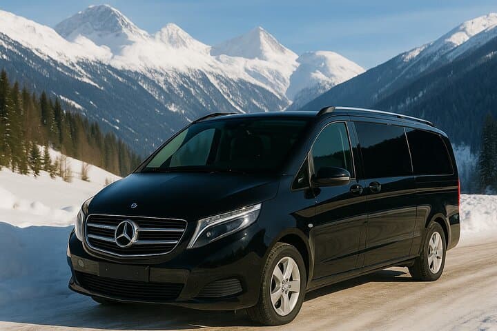 Private Van Transport from Lyon Airport to La Clusaz