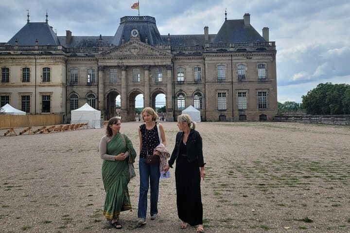 Sensory walks in the Château park in Lunéville