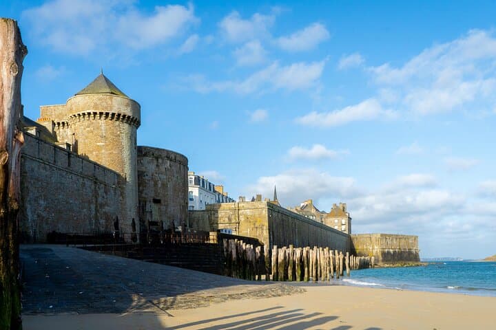 Hundreds of years went into building and perfecting Saint-Malo's castle.