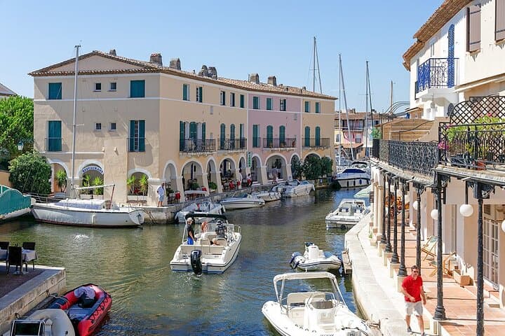 Saint-Tropez to Port Grimaud and Grimaud Village Private Tour