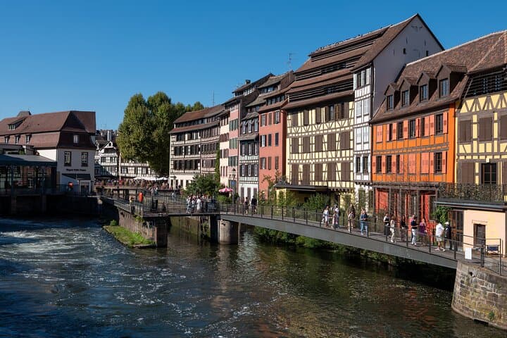 half-timbered houses in Petite France