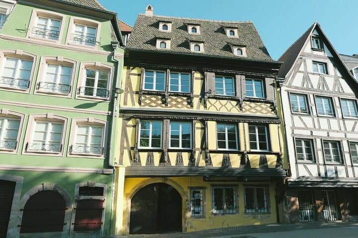 half-timbered houses in Strasbourg