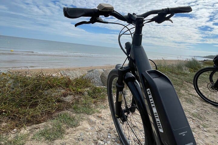 Normandy D-DAY beaches guided full day E Bike Tour / Private tour