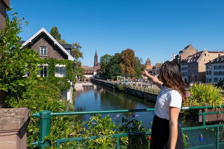 la Petite France with Cathedral
