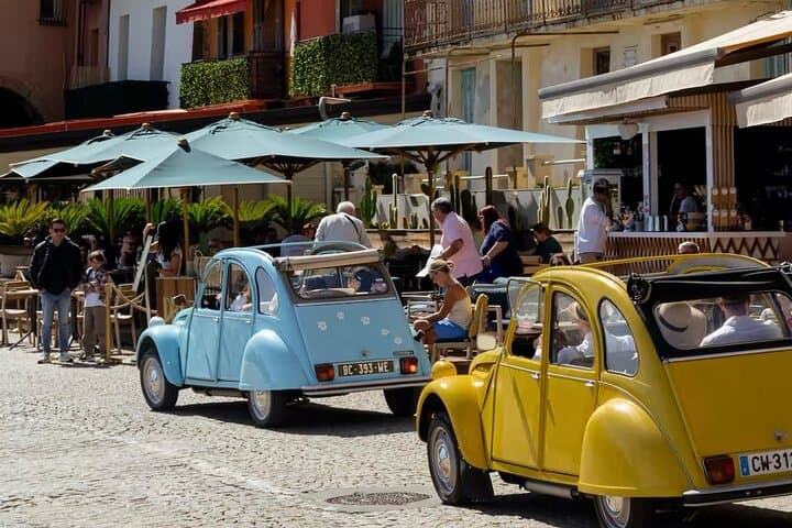 Nice to Monaco in 2CV Citroën by the coastal villages