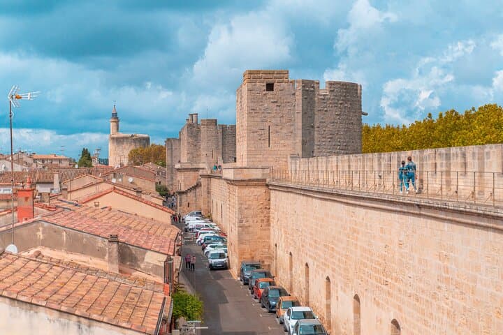 The medieval walls of Aigues-Mortes