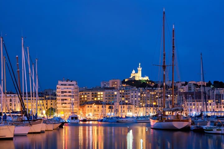 Marseille Night Lights Private Tour