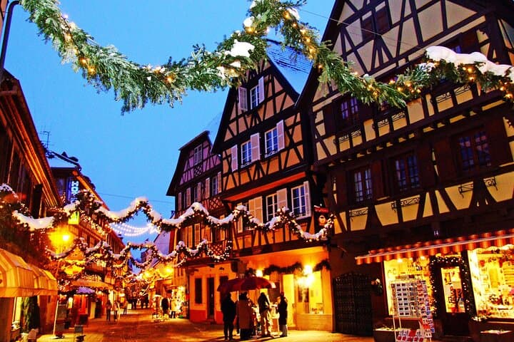From Colmar: Small-Group Alsace Christmas Markets & Villages Tour