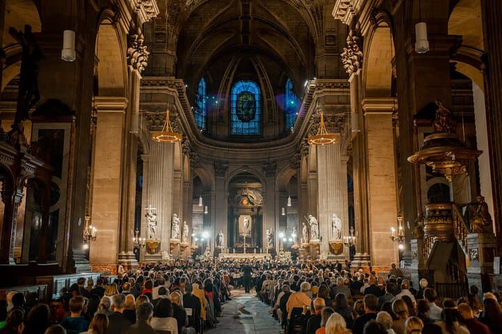 Concert ticket DE classical music Saint Sulpice church