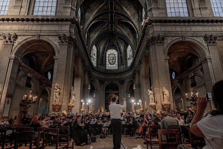Concert ticket DE classical music Saint Sulpice church