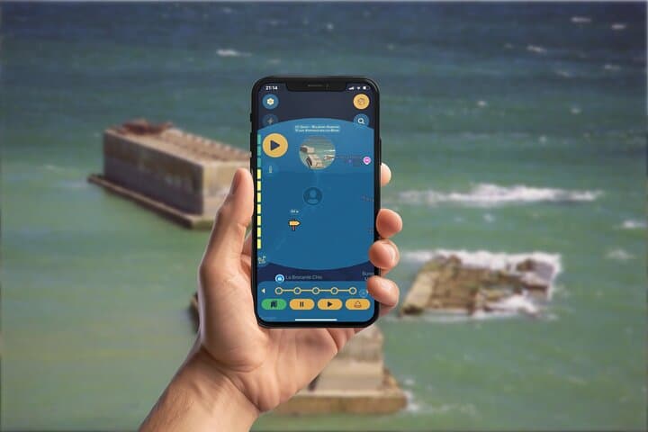The Allied Landing GPS App Walking Tour Mobile Game
