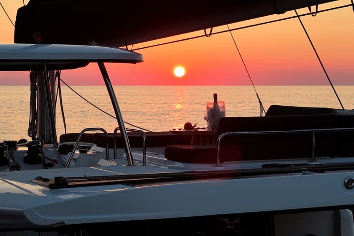 Excursion Agriates and Sunset DE Catamaran L'ile-rousse
