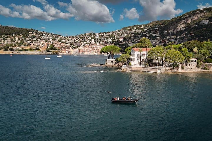 Nice in Monaco: the coast, Mala Cave & speedboat swimming