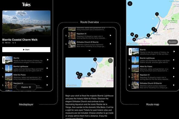 Self-Guided Tours In Biarritz With 50 Captivating Audio Stories