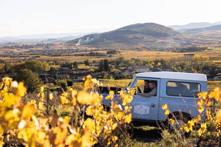 Explore Beaujolais on a Private 4WD Half Day Tour
