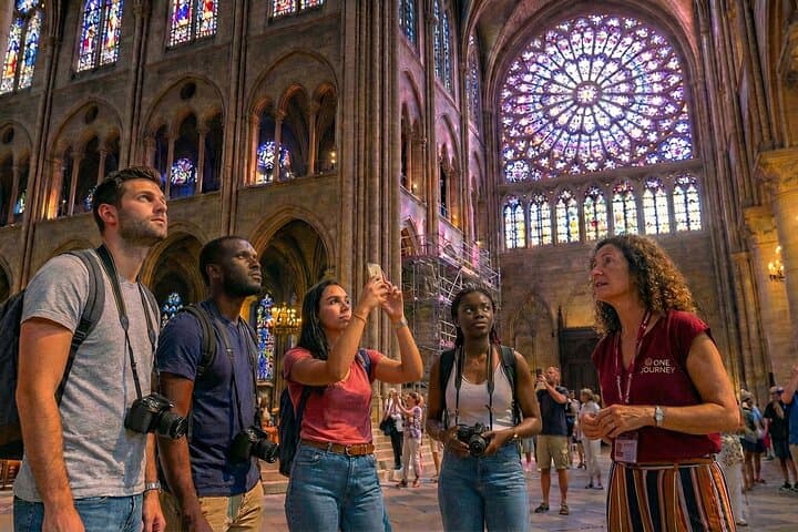 Notre Dame Interior Tour