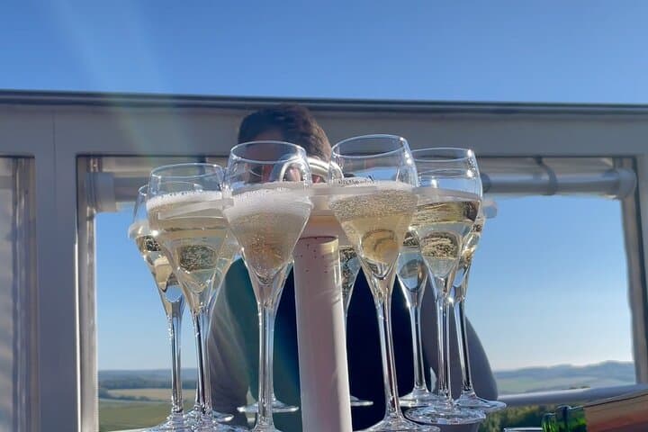 Épernay and Champagne Open-Top Bus Tour with 3 Tastings