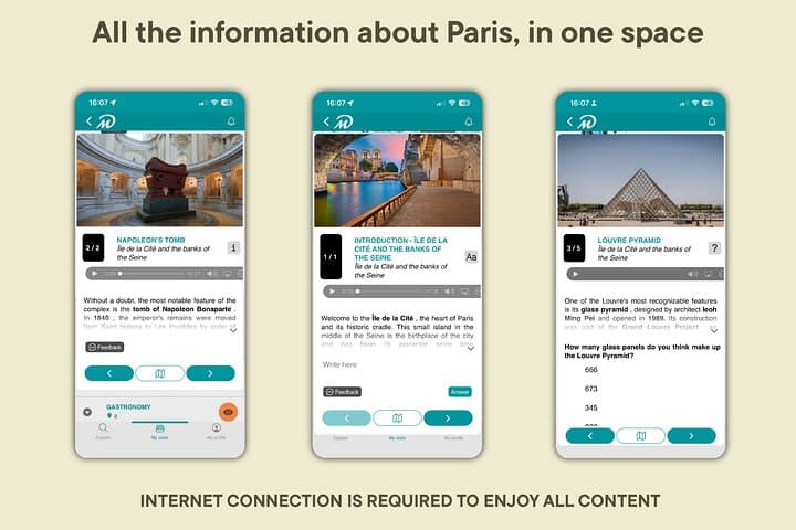 TOP Paris : Private Guided Tour with your mobile