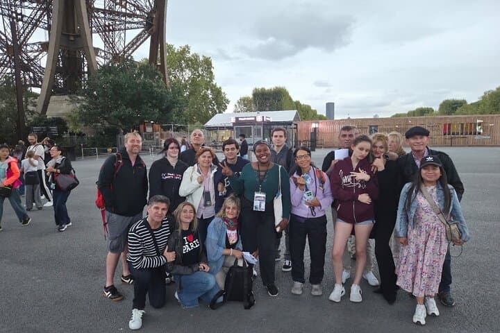 Eiffel Tower Guided Tour by the Stairs with Summit Access Option
