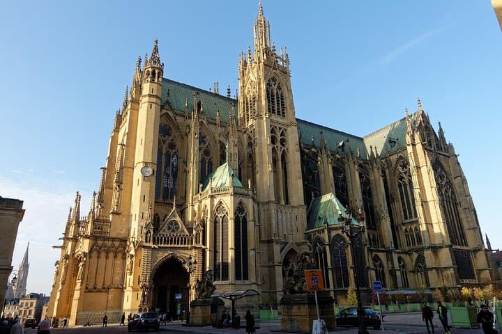 St. Stephen's Cathedral: The "Lantern of the Good God", famous for its height and stained glass windows (Chagall).