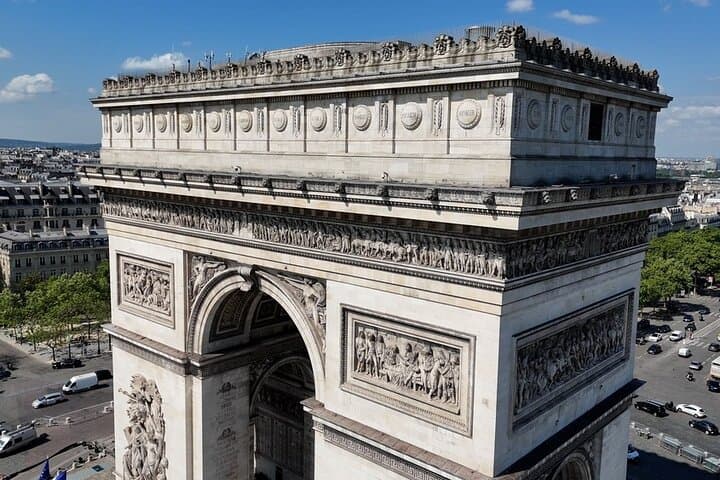 Arc de Triomphe Rooftop Terrace Entry Ticket