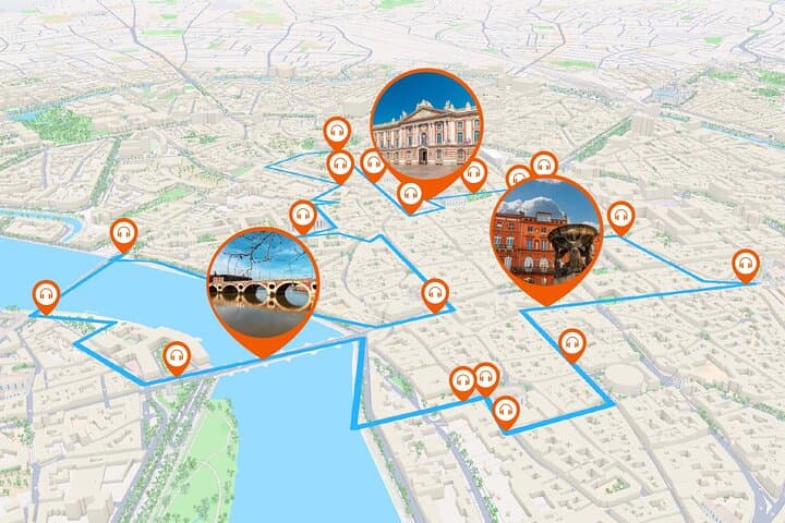 Full tour: A stroll in the heart of the Occitan city, between pink bricks and historical monuments.