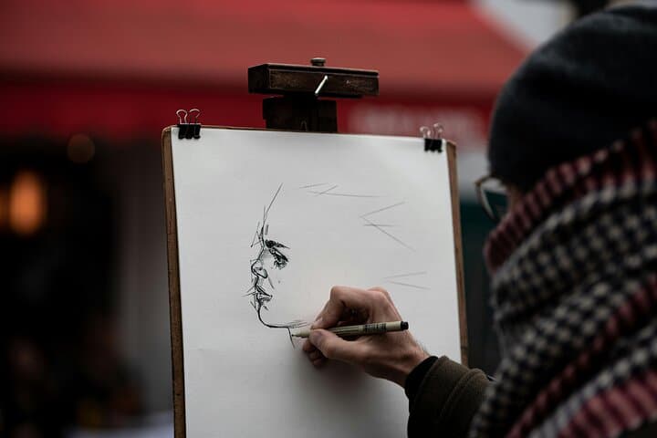 In Montmartre, artists don’t pose for history. They disappear into it.