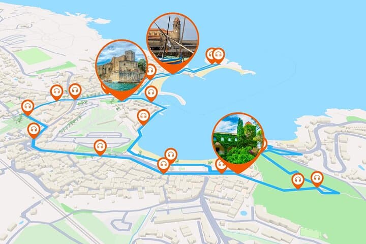 Full tour: A light walk in the footsteps of the Fauves (Matisse, Derain) and Catalan history.