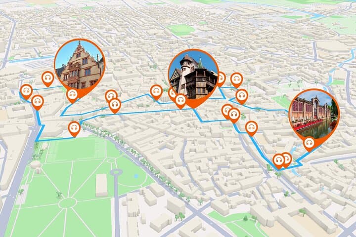 Full tour: An enchanting walk in the heart of old Colmar and its architectural gems.