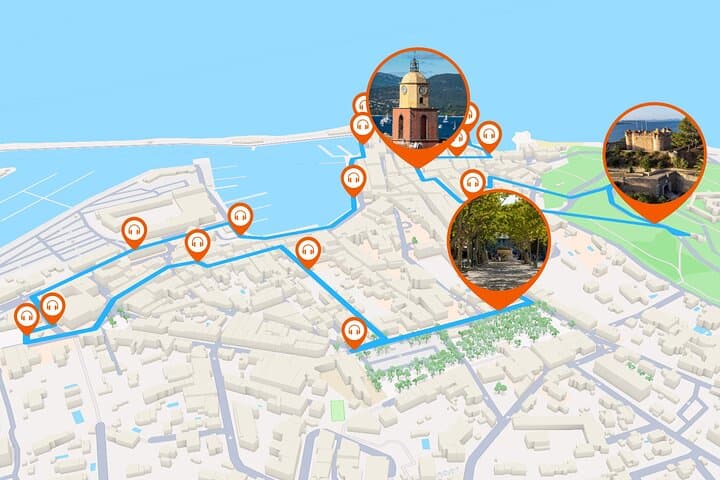 Full tour: A glamorous stroll between luxury yachts, maritime heritage and Provencal alleys.