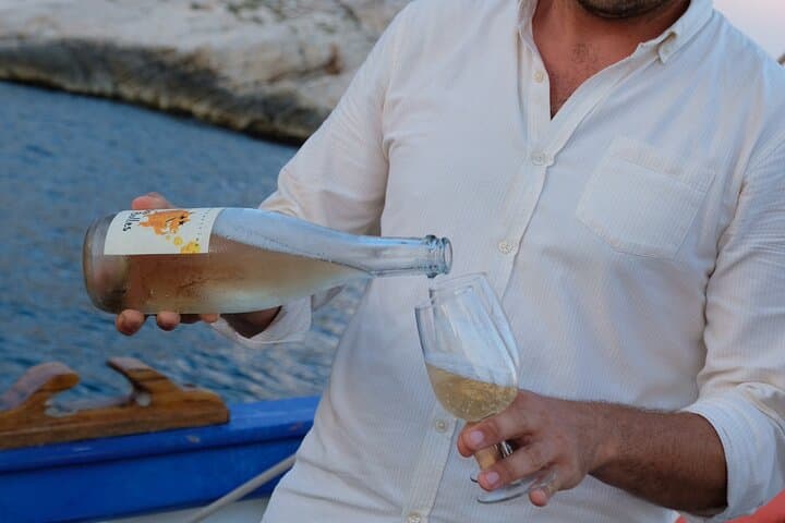 Sunset by sail and buffet and wines of Provence