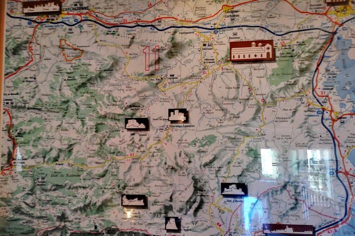 Map of the region
