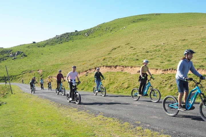 Electric Scooter Hiking with Shepherd's Picnic