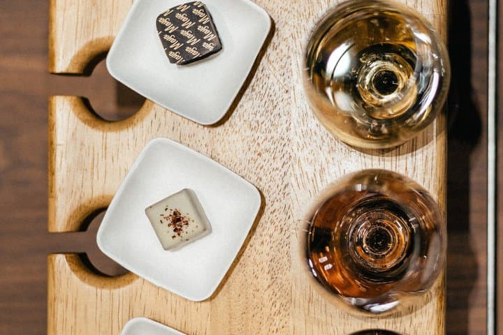 Chocolate tasting La Delicate