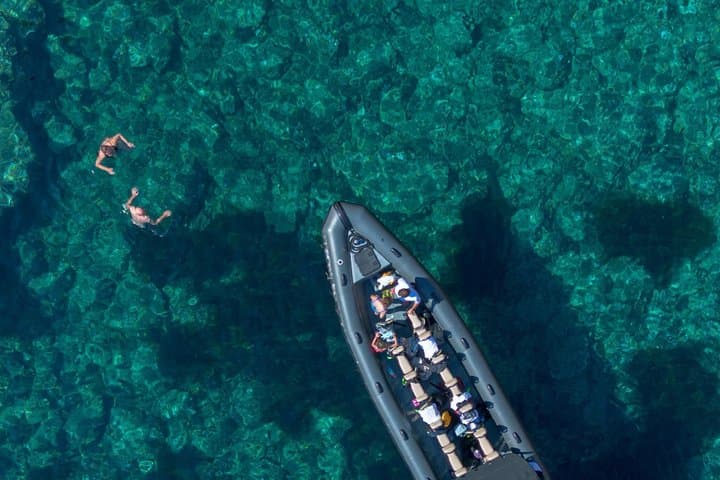 Half day excursion /swim stop piana-capo rosso creeks
