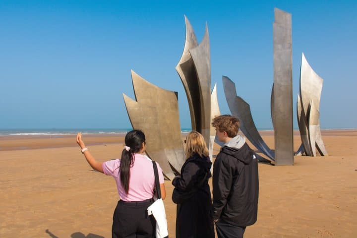 Normandy D-Day Sites from Paris in Small Group with Lunch & Cider