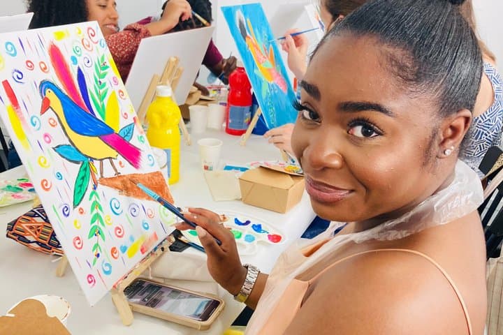 Brunch and Paint at Galerie Wawi