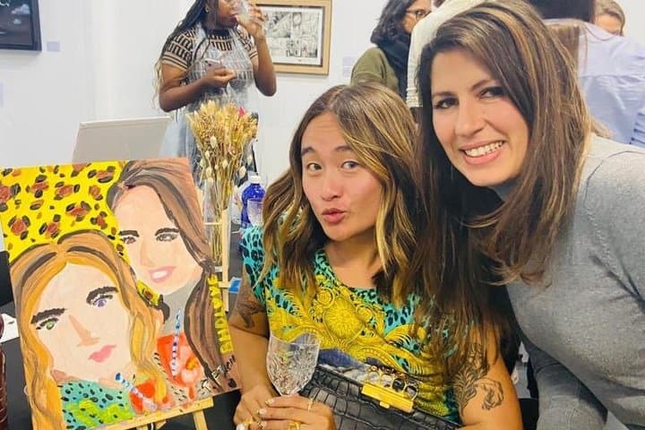 Brunch and Paint at Galerie Wawi