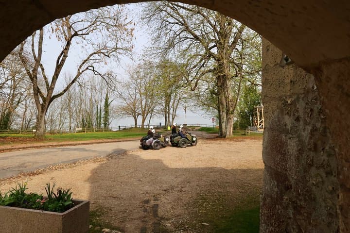 Visit Honfleur by sidecar: 1.5 to 3.5 hour tour along the coast