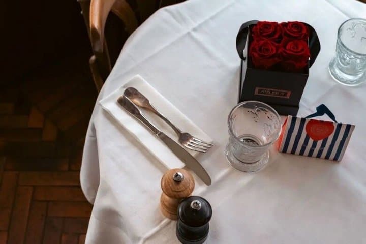 Romantic Experience in Paris Eiffel Tower View with Champagne
