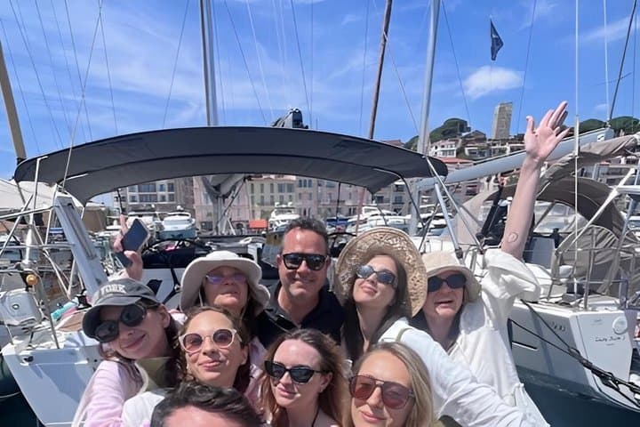 Cannes Private Sunset Sailing to the Lerins Islands