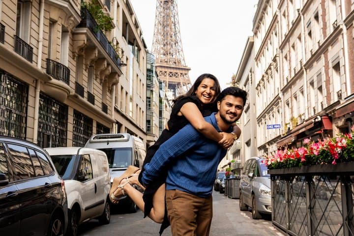 Paris Photoshoot in Two Locations