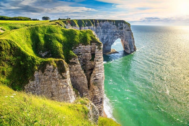 Étretat Cliffs Private Tour from Caen