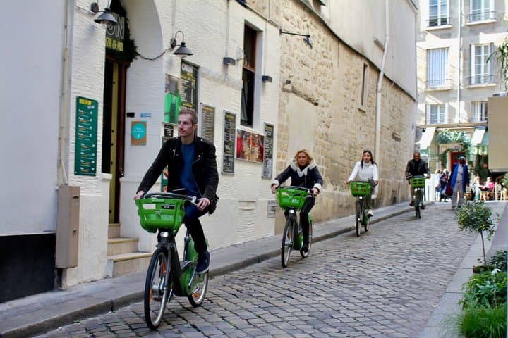 The Real Paris Sunrise Bike Tour Germain Latin Quarter