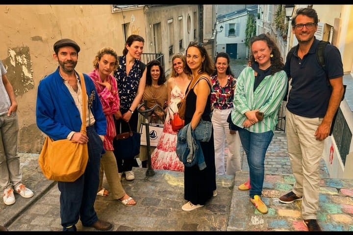 Unique Montmartre 19th century tour: a travel in time w/ an actor