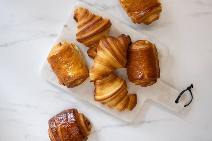 Make French croissants like a chef