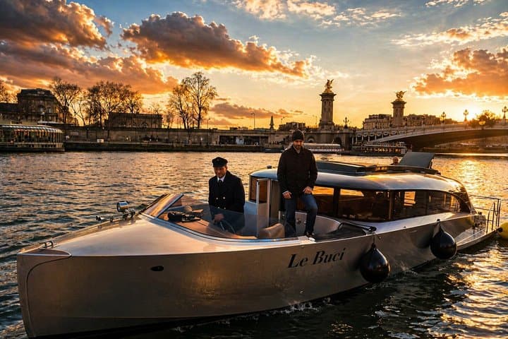 Private VIP cruise with champagne tasting and macaroon