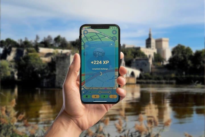 Avignon and The Templars GPS App Walking Tour Mobile Game